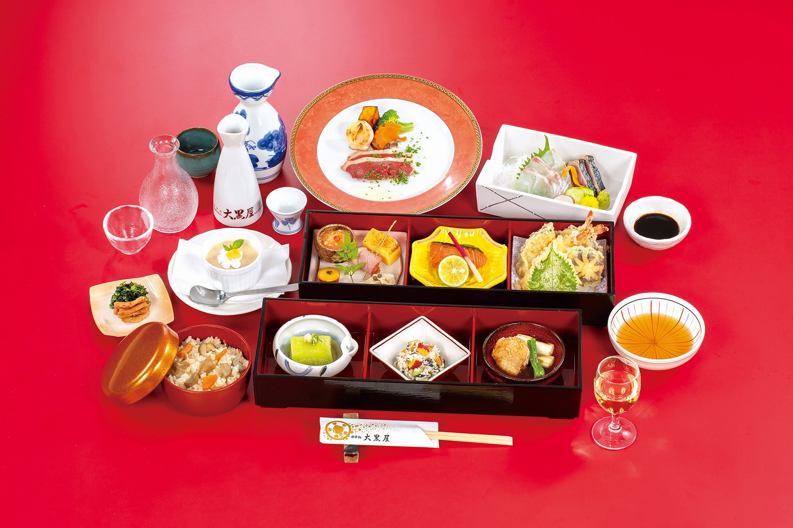 〈秋の宴〉箱会席　6,000円