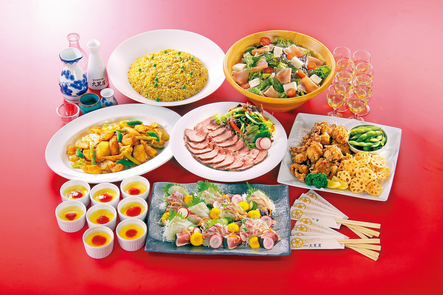 〈春の宴〉鉢盛　6,000円